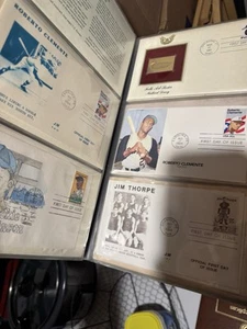 1 Lg Binder Golden Replicas US Stamps 22k Gold 1980's-2000's Aprx.65-75/binder - Picture 1 of 7