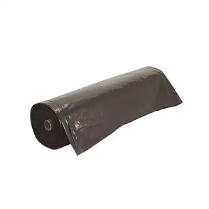 10 Ft. W X 25 Ft. L 3 Mil Black Plastic Sheeting Roll - Picture 1 of 12