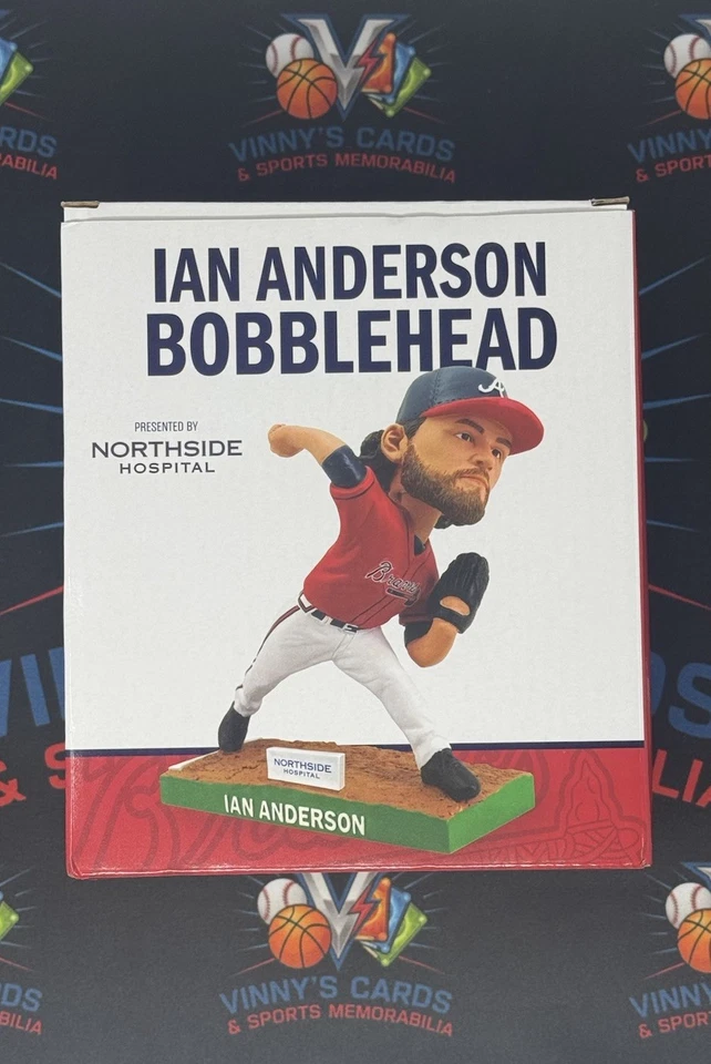 Sorteo Bobblehead Ian Anderson Atlanta Braves 30/08/22 Foto 1 de 1