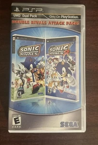 Sega Sonic Rivals 1 & 2 Double Rivals Attack Pack Sony Psp Complete - Picture 1 of 3