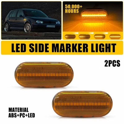 LED Fender Side Marker Light Sequential for 1999-2004 Volkswagen Passat B5/B5.5 - Image 1 of 4