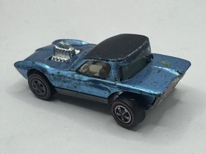Vintage Redlines Hot Wheels Python US ICE Light Blue, white interior. - Picture 1 of 7