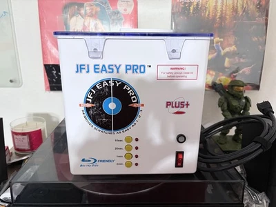JFJ Easy Pro Disco CD DVD Máquina de Reparación Ligera Fácil de Usar Videojuegos Foto 1 de 4