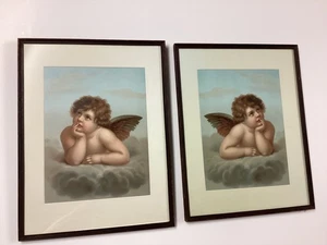 Chromolithographien nach Raphels Cherubs in Sixtinischer Madonna 19. Jahrhundert - Bild 1 von 13
