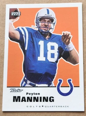 1999 Upper Deck Retro #63 Peyton Manning Indianapolis Colts  - Image 1 of 2