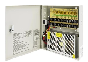 18 CH CCTV Power Supply Box DC 12V 10A fit CCTV DVR Security System and Cameras - Picture 1 of 6