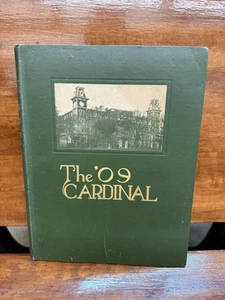 RARE Antique 1909 University Arkansas Cardinal Yearbook Hogs Razorbacks - Picture 1 of 10
