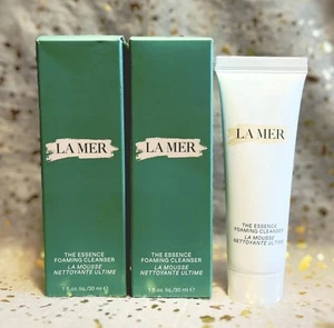 2x~LA MER~The Essence Foaming Cleanser~1 fl oz / 30ml each~Travel Size~NIB~ - Picture 1 of 1