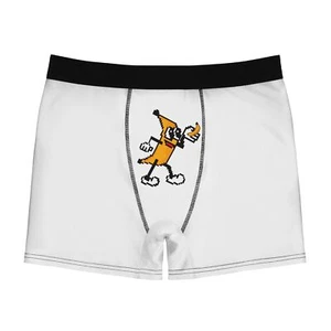 SpaceX Starship Banana Boxer Briefs, Rocket Tail Pattern Underwear, Novelty - Picture 1 of 5