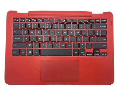 Teclado inglés reposamanos nuevo OEM Dell Inspiron 11 3168 US QWERTY VNKR5 C7C8P Foto 1 de 2