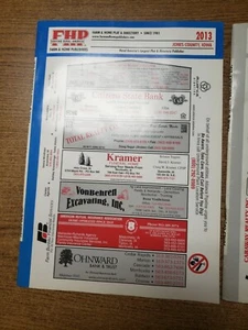 IOWA PLAT MAPS & DIRECTORY JONES COUNTY, 2006, 2007 & 2013 - Photo 1 sur 3