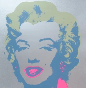 DIAMOND DUST MARILYN MONROE SUNDAY B. MORNING LIMITED ED. Andy Warhol Serigraph - Picture 1 of 11