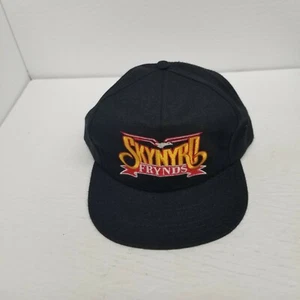 Vintage Skynrd Frynds Black Snapback Adjustable Hat, Lynryd Skynyrd Tribute - Picture 1 of 5