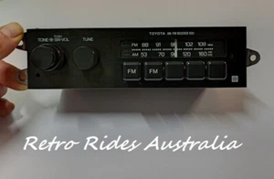 TOYOTA LITEACE FACTORY RADIO WITH MOUNTING BRACKETS KM36 YM40 YM41 XTRA TRACK - Picture 1 of 5