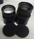 Lot of 2 VIVITAR CONVERSION LENSES:  WIDE X0.7 and X1.5 with covers & cases SALE