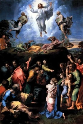 Raphael The Transfiguration Angel Realism Romantic Artwork Raffaello Prints - Image 1 of 4