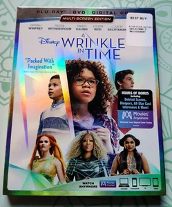 Disney's A Wrinkle in Time (Blu-ray, DVD, 2018) Multi-Screen-Edition Neu/Versiegelt - Bild 1 von 4