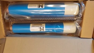 Box of 2 New Millipore PF11137 CDRC60202 60 GPD Reverse Osmosis Filter Elements - Picture 1 of 4