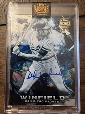 2022 Topps Archives Signature Series DAVE WINFIELD Auto Autograph 1/1 Yankees🔥