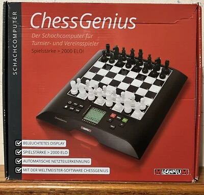MILLENNIUM CHESS GENIUS COMPUTER USED COMPLETE WORKING EX COND FREE SHIPPING - Image 1 of 4