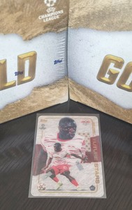 2021-22 Topps UCL Gold Tyson Beck Future Stars 3D Rookie Brian Brobbey