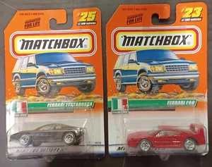 Matchbox  Ferrari Testarossa #25 and Ferrari F40 Collector #23** Lot of 2** - Picture 1 of 1