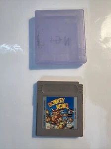 Donkey Kong Nintendo Game Boy 1994 Video Game CARTRIDGE & CASE ONLY - Picture 1 of 3
