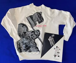 MEGA RARE vintage 1985 MTV VMA Video Music Awards SWEATSHIRT+PROGRAM 2nd Annual - Picture 1 of 12