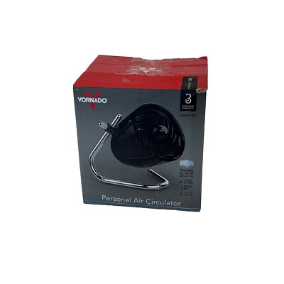 Vornado Pivot 4" Personal Air Circulator Fan in Black CR1-0281-06 - Image 1 of 4