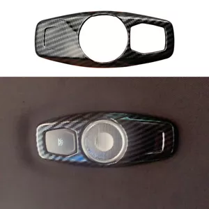 Carbon Fiber Color reading light Trim fit For Ford Edge Fusion Mondeo 2015-2019 - Foto 1 di 12