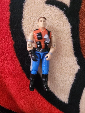 Vintage GI Joe Action Figure 1987 Mercer Cover