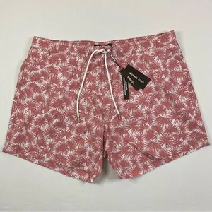 Michael Kors Swim Trunks Men’s XL Stretch Floral Botanical Summer Beach Preppy - Picture 1 of 12