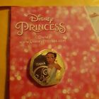 Official Disney Princess Tiana, Disney commemorative 50p coin.