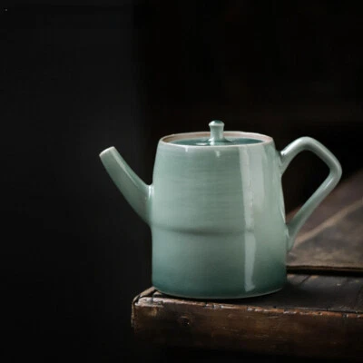 Conjuntos de chá pequenos de porcelana 175 ml de pinho celadon kung fu utensílios de chá - Imagem 1 de 4