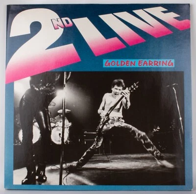 Vintage 1981 Golden Earring Second 2nd Live Double LP Vinyl Record Polydor 2335 - Image 1 of 4