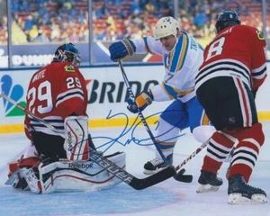 Signed 8x10 KEITH TKACHUK St. Louis Blues Autographed Photo - w/ COA - Picture 1 of 1