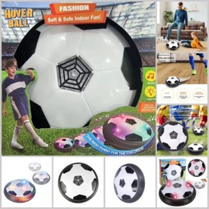 Air Cushion Levitation Led Lights Hover Soccer Ball Parent-child Interactive Toy - Picture 1 of 18