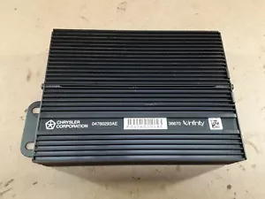 04760293AE | 1999 DODGE / CHRYSLER / JEEP OEM INFINITY RADIO STEREO AMPLIFIER - Bild 1 von 4