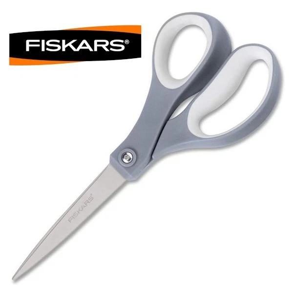 8" Fiskars Soft Grip Paracord Scissors (Titanium) - Image 1 of 1