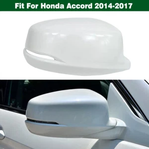Pearl White Right Rearview Mirror Cover Housing Shell For Honda Accord 2014-2017 - Picture 1 of 6