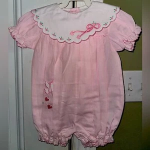 Vintage Glynne Percy Bubble Romper NWT 9m - Picture 1 of 3