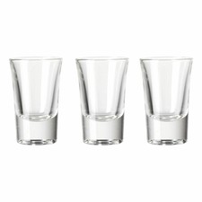 montana: :pure Stamper 3er Set Shotglas Schnapsglas Pinnchen Glas 35 ml 042377