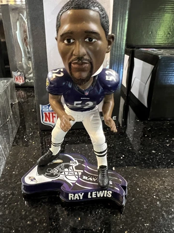 Baltimore Ravens NFL 2013 Ray Lewis Action Bobblehead Foco Cover