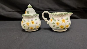 Vintage Set 2 Teile Milchkännchen und Zuckerdose Taiwan - Bild 1 von 7