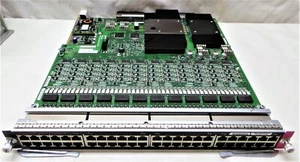 CISCO WS-X6548-GE-45AF 48PORT 10/100/1000 CEF256 IEEE802.3AF. - Picture 1 of 10
