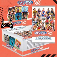 2023 AFL TEAMCOACH FOOTY TRADING CARDS FACTORY SEALED BOX 24 PACKS AFLW WOMEN