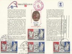 C120 45c FRENCH REVOLUTION AIR MAIL -  FDI & Paris Show Cancels - Picture 1 of 1