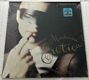 MADONNA-EROTICA- 1992 ORIGINAL MAXI-SINGLE VINYL RECORD- *NEW AND UNPLAYED* MINT - Picture 1 of 24
