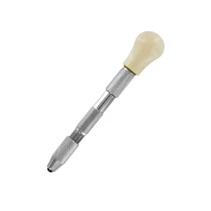 Wooden Handled Swivel top Pin Vice - Picture 1 of 1