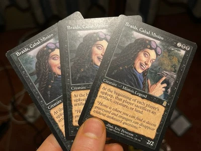 3x Odyssey Braids, Cabal Minion • 2MP/1HP • Mtg (1681) - Image 1 of 4